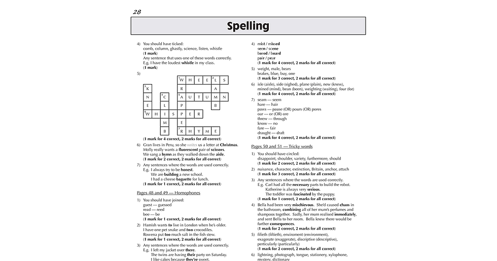Thumbnail: KS2 English SAT Buster: Grammar, Punctuation & Spelling - Answer Book 2 (For the