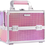 Thumbnail: Joligrace Makeup Box Vanity Case Cosmetic Organiser Case Beauty Box with Mirror 