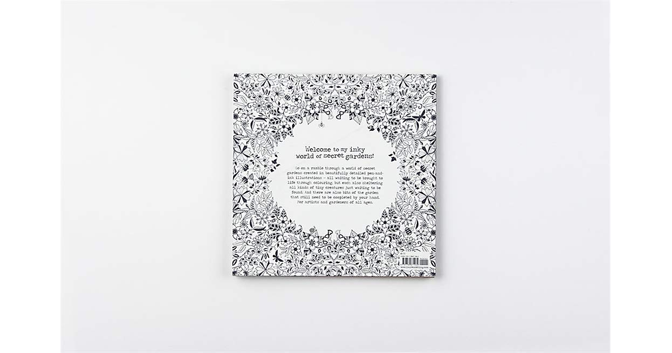 Thumbnail: Secret Garden: an Inky Treasure Hunt and Colouring Book: 1
