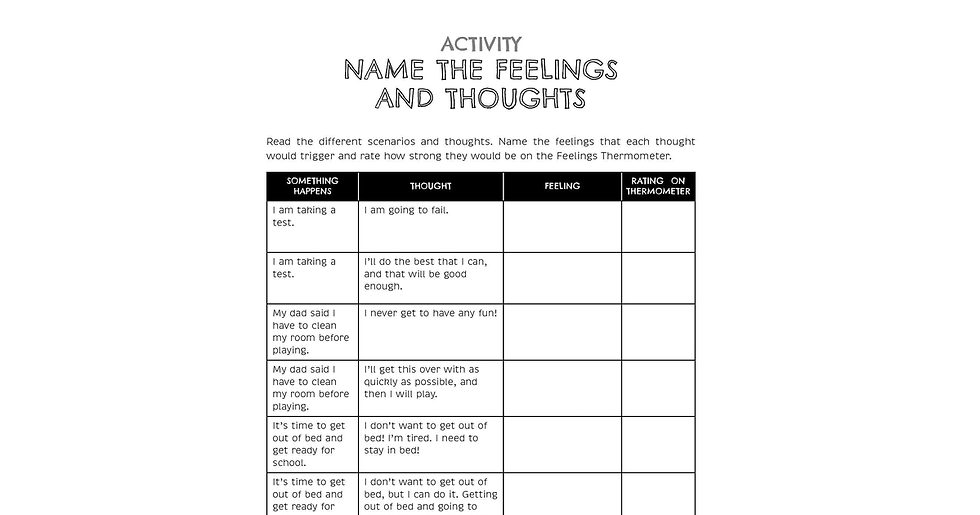 Thumbnail: The Self-Regulation Workbook for Kids: CBT Exercises and Coping Strategies to He
