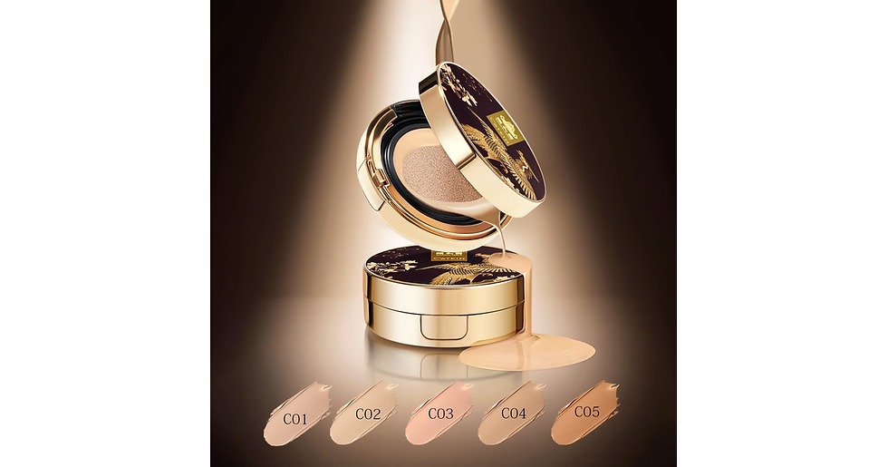 Thumbnail: CATKIN X SUMMER PALACE BB Cream Air Cushion Foundation Full Coverage with Free R