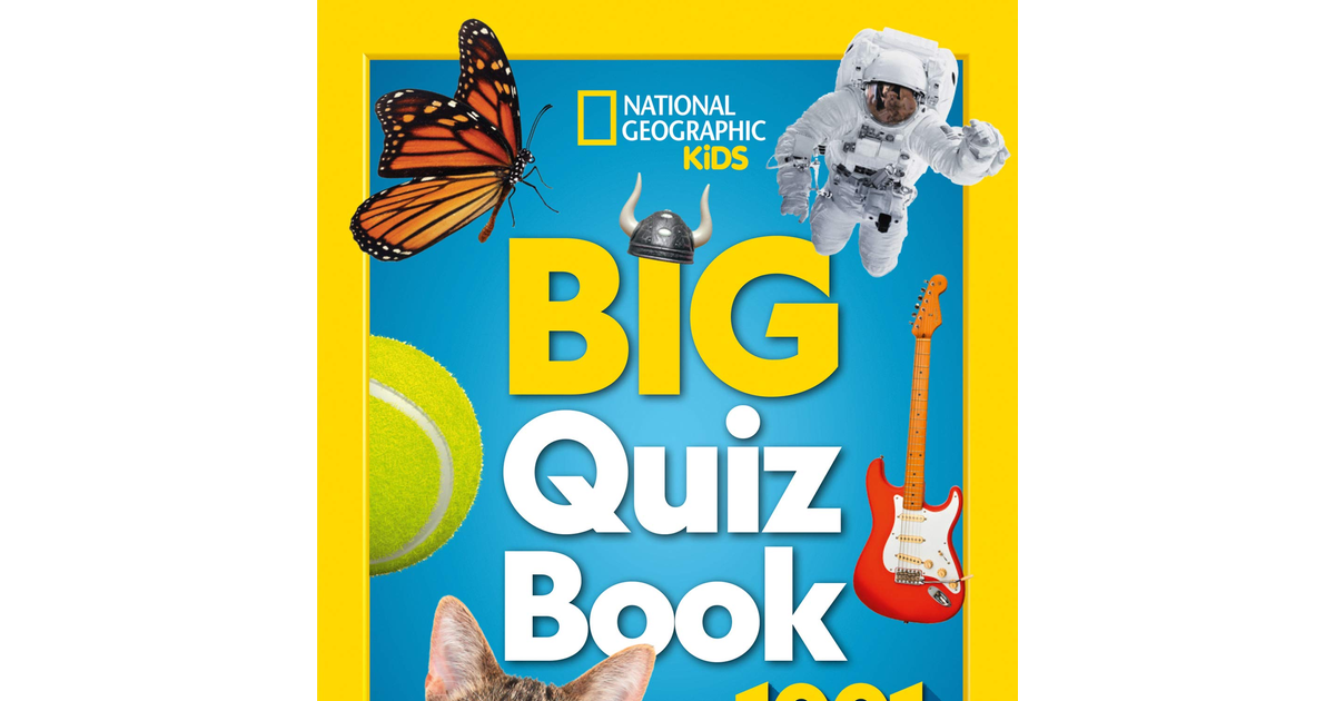 Big Quiz Book: 1001 Brain Busting Trivia Questions (National Geographic Kids)