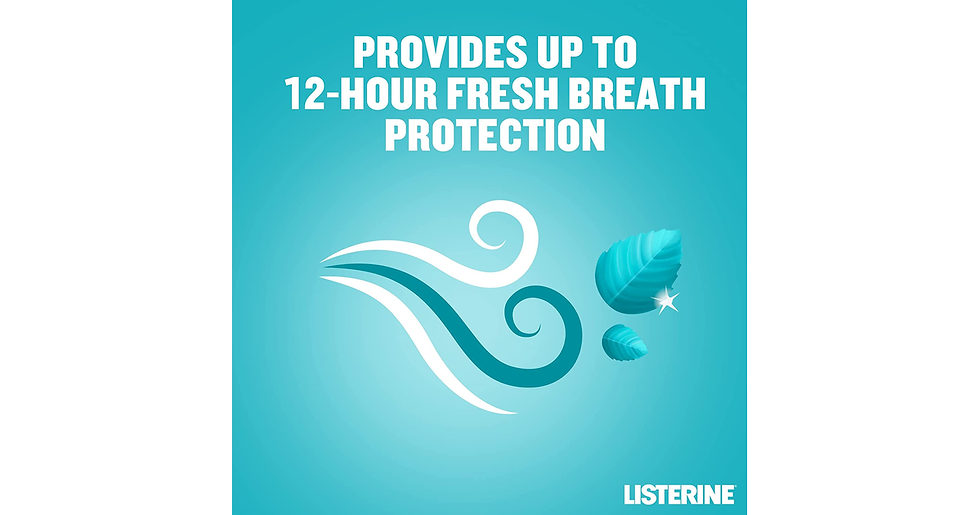 Thumbnail: Listerine Cool Mint Mouthwash, 6X 500Ml,Blue