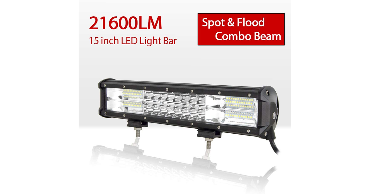 Willpower 2PCS 36W 4 Inch Led Work Light Bar 12V 24V Spot Beam LED Pods Waterpro