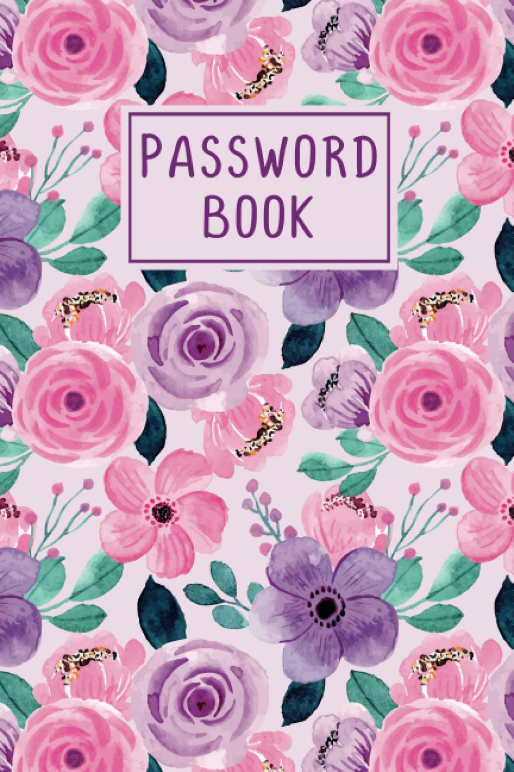 Password Book with Alphabetical Tabs Large Print: Password Keeper Logbook with A