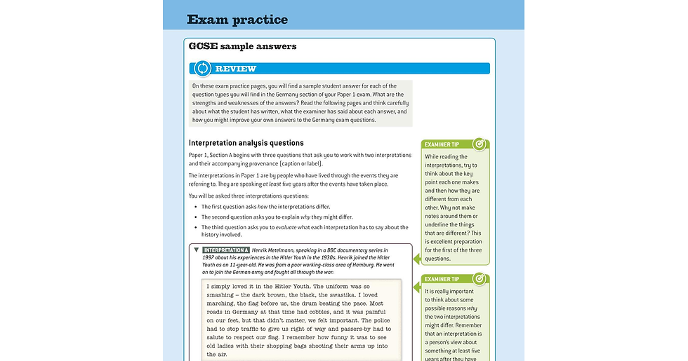Thumbnail: Oxford AQA GCSE History