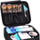 Thumbnail: Travel Makeup Bag Large Cosmetic Bag Make up Case Organizer for Women and Girls 