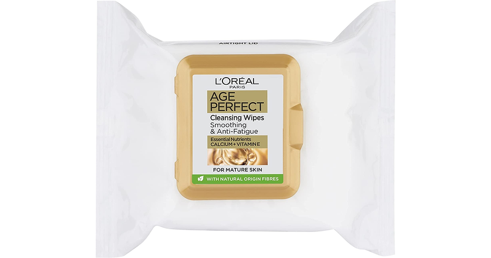 L'Oreal Paris Age Perfect Cleansing Wipes, Pack of 25
