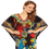 Thumbnail: New Ladies Oversized Maxi Kimono Kaftan Tunic Kaftan Dress Free Size