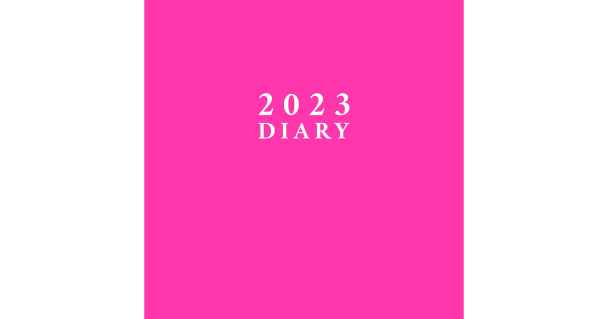 2023 Diary A4 Page a Day: One Page per Day to View Dated from Jan 2023 to Dec 20