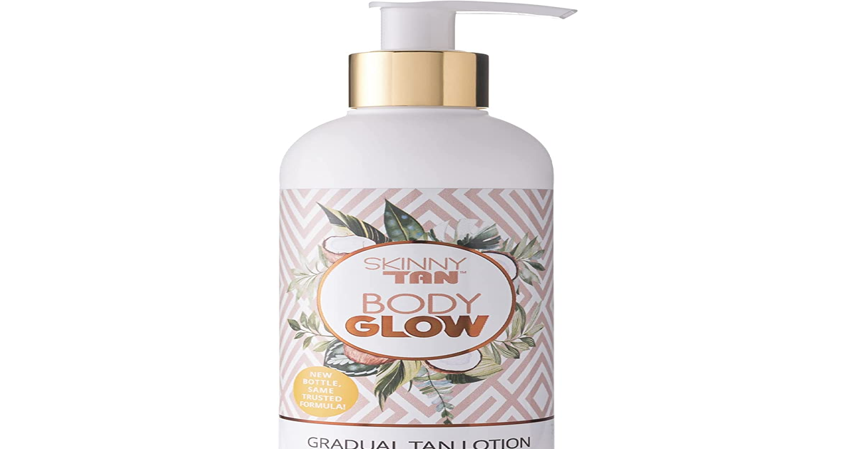 Skinny Tan Body Glow Moisturising Lotion 280Ml | Gradual Tan Moisturiser | Fake