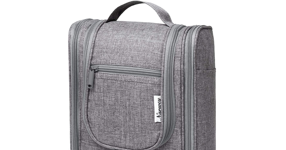 Thumbnail: Travel Hanging Toiletry Wash Bag Makeup Cosmetic Organizer for Women Girls Kids 