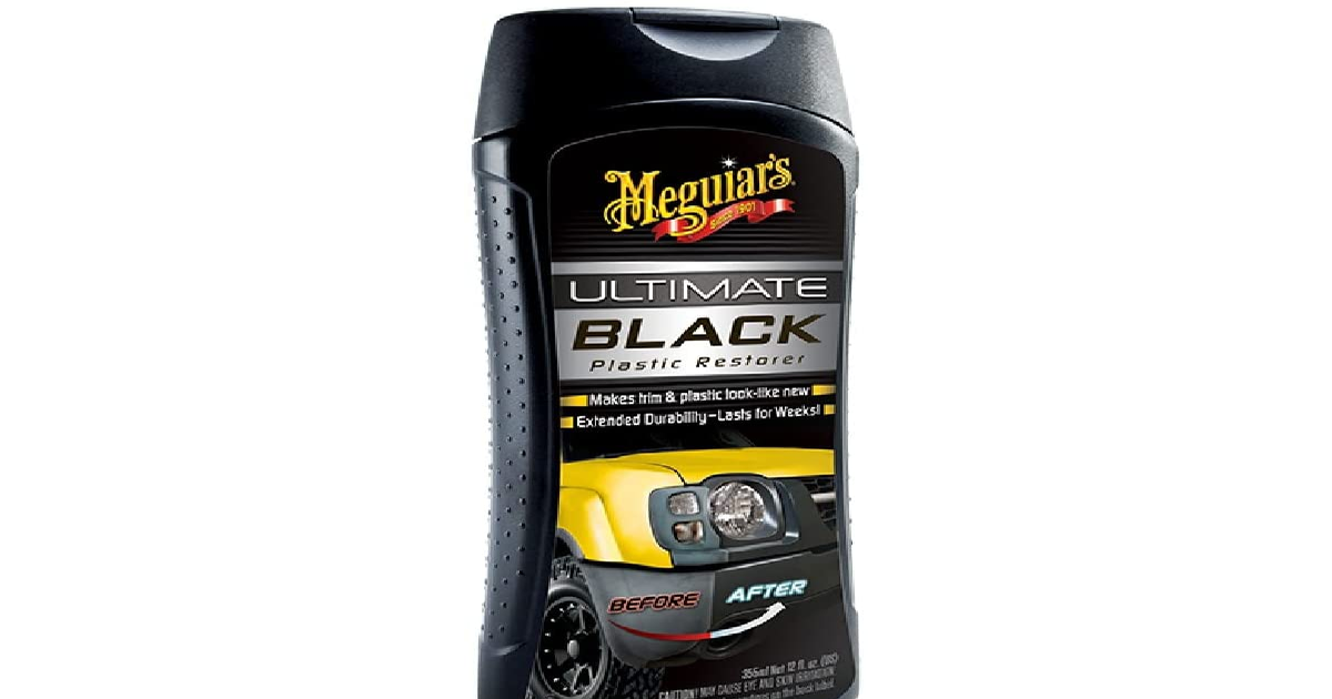 Meguiar'S G15812EU Ultimate Black Plastic Restorer Trim Restorer 355Ml
