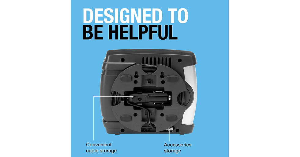 Thumbnail: Ring RAC610 In-Car Air Compressor for Cars and Commercial Vehicles 12 V / 85 W /