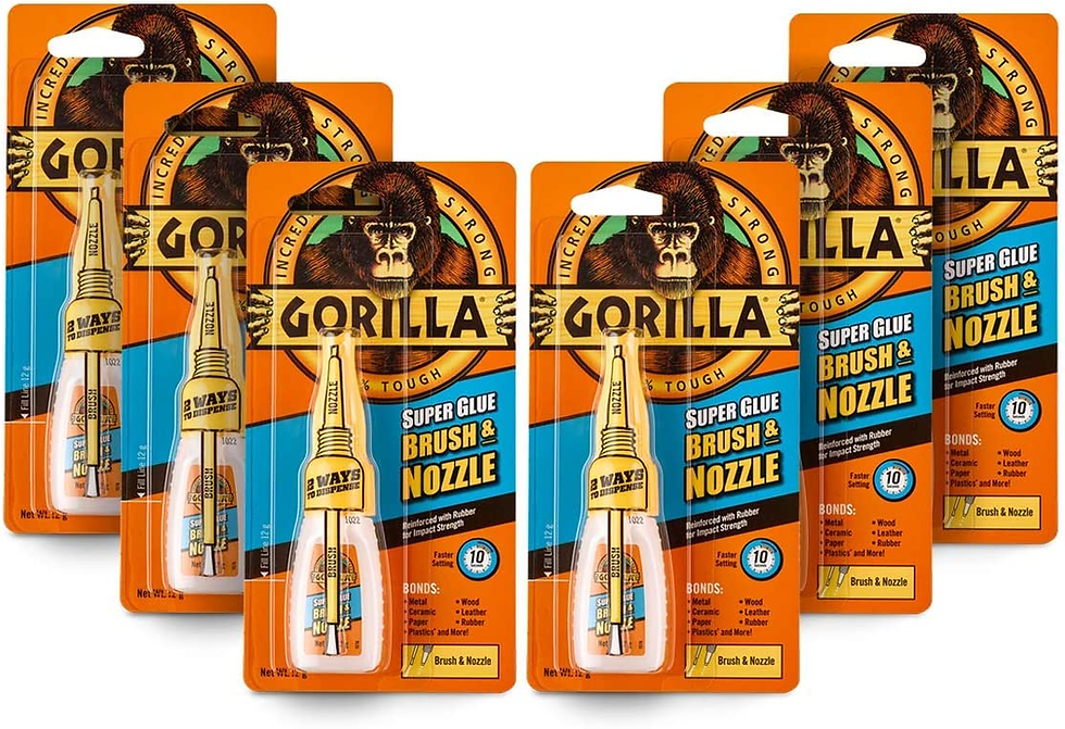 Thumbnail: Super Glue 2-In-1 Brush & Nozzle Clear 12G