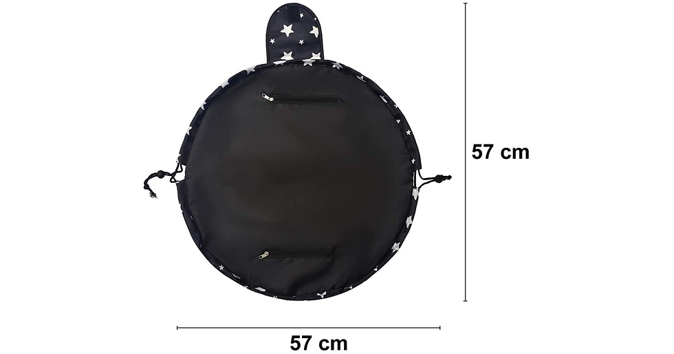 Thumbnail: Lazy Drawstring Makeup Bags, Large Capacity Waterproof Travel Portable Cosmetic 