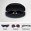 Thumbnail: Molshine Hard Shell Sunglasses Case,Classic Extra Large Glasses Case for Sunglas