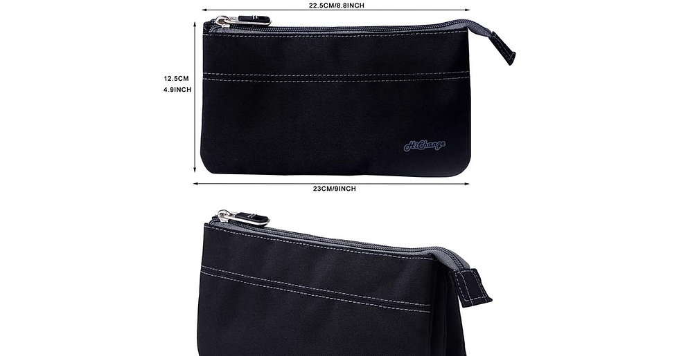 Thumbnail: Pencil Case Large Capacity Pencil Cases Pencil Bag with Compartments (3 Pocket B