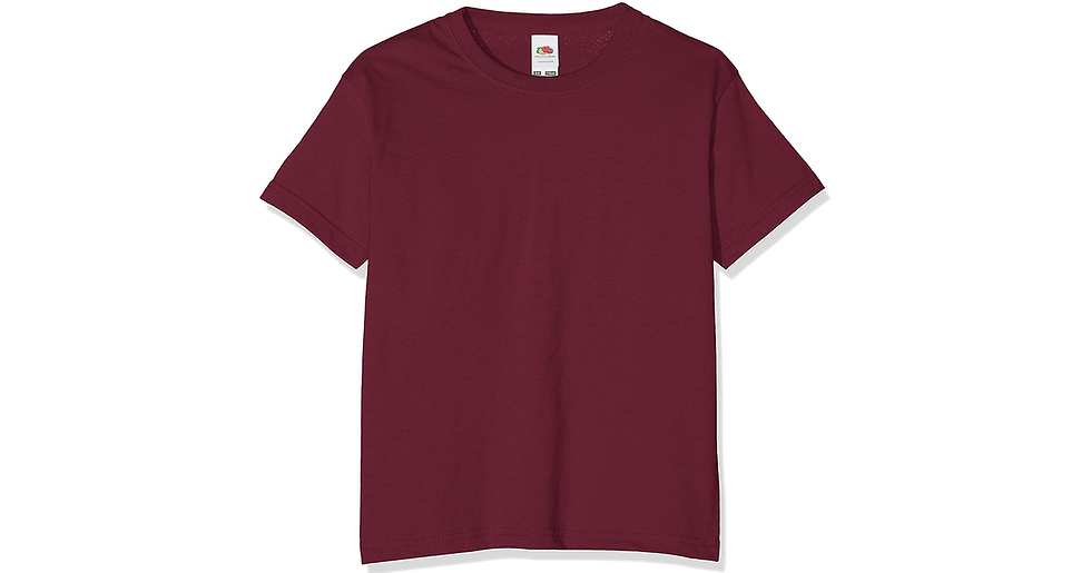 Thumbnail: Fruit of the Loom Kids / Childrens Plain T Shirt, T-Shirt, Tee Shirt