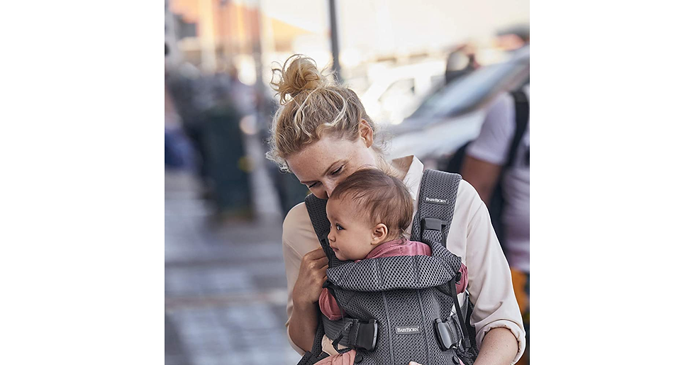 Thumbnail: BABYBJÖRN Baby Carrier One Air, 3D Mesh, Anthracite