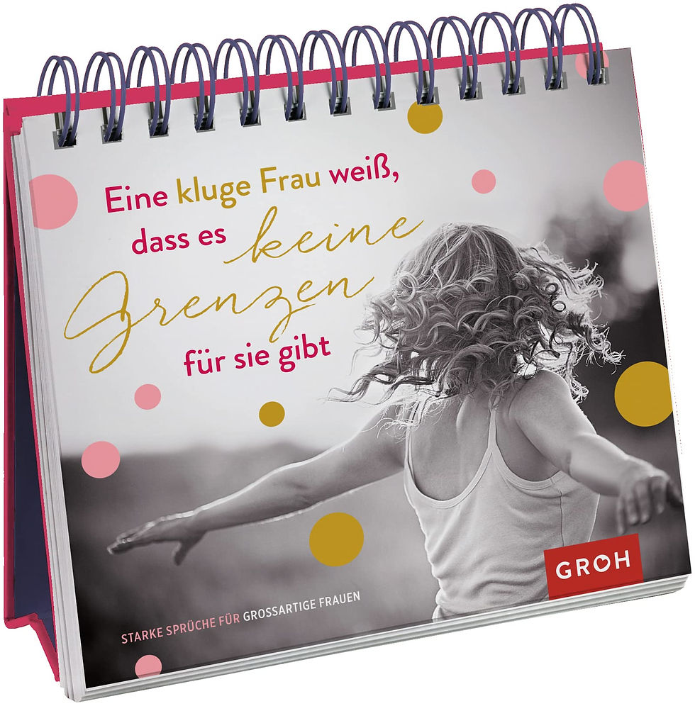 Eine Kluge Frau Weiß, Dass Es Keine Grenzen Für Sie Gibt: Geschenkewelt Freundin