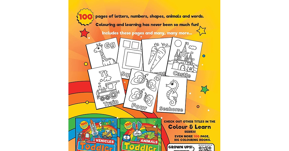 Thumbnail: Toddler Colouring Book