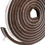 Thumbnail: Self-Adhesive Door Window Frame Brush Seal Weatherstrip 4.9 M(L) X9 Mm(W) X 9Mm(