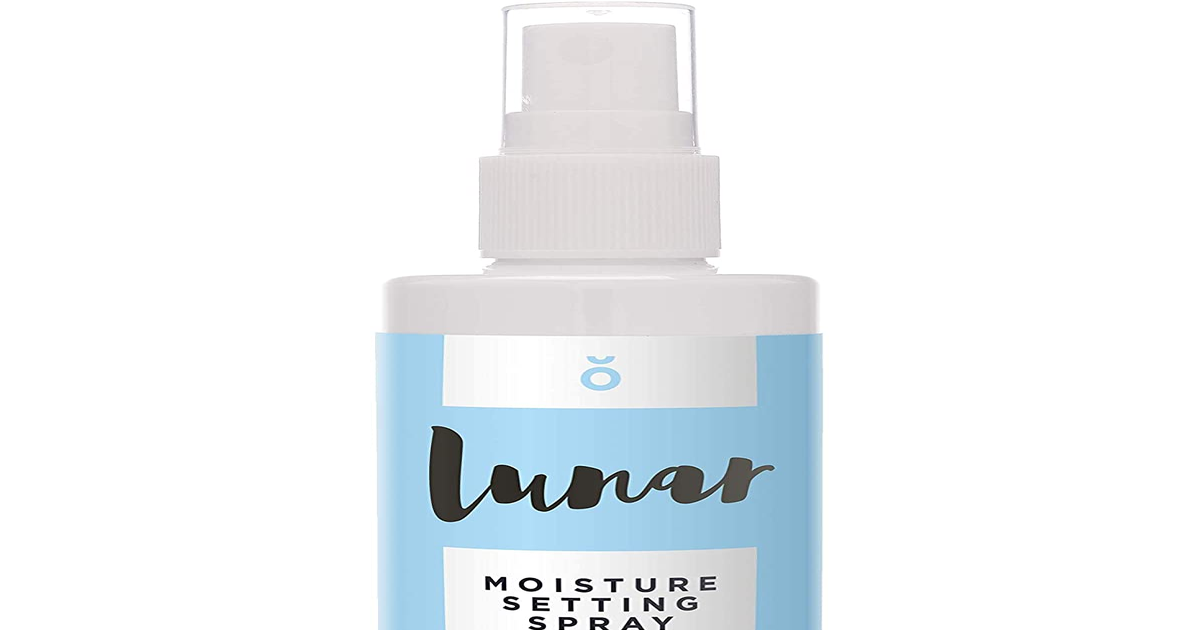 Makeup Setting Spray by Lunar Glow. Fixing and Finishing Spray with New and Impr