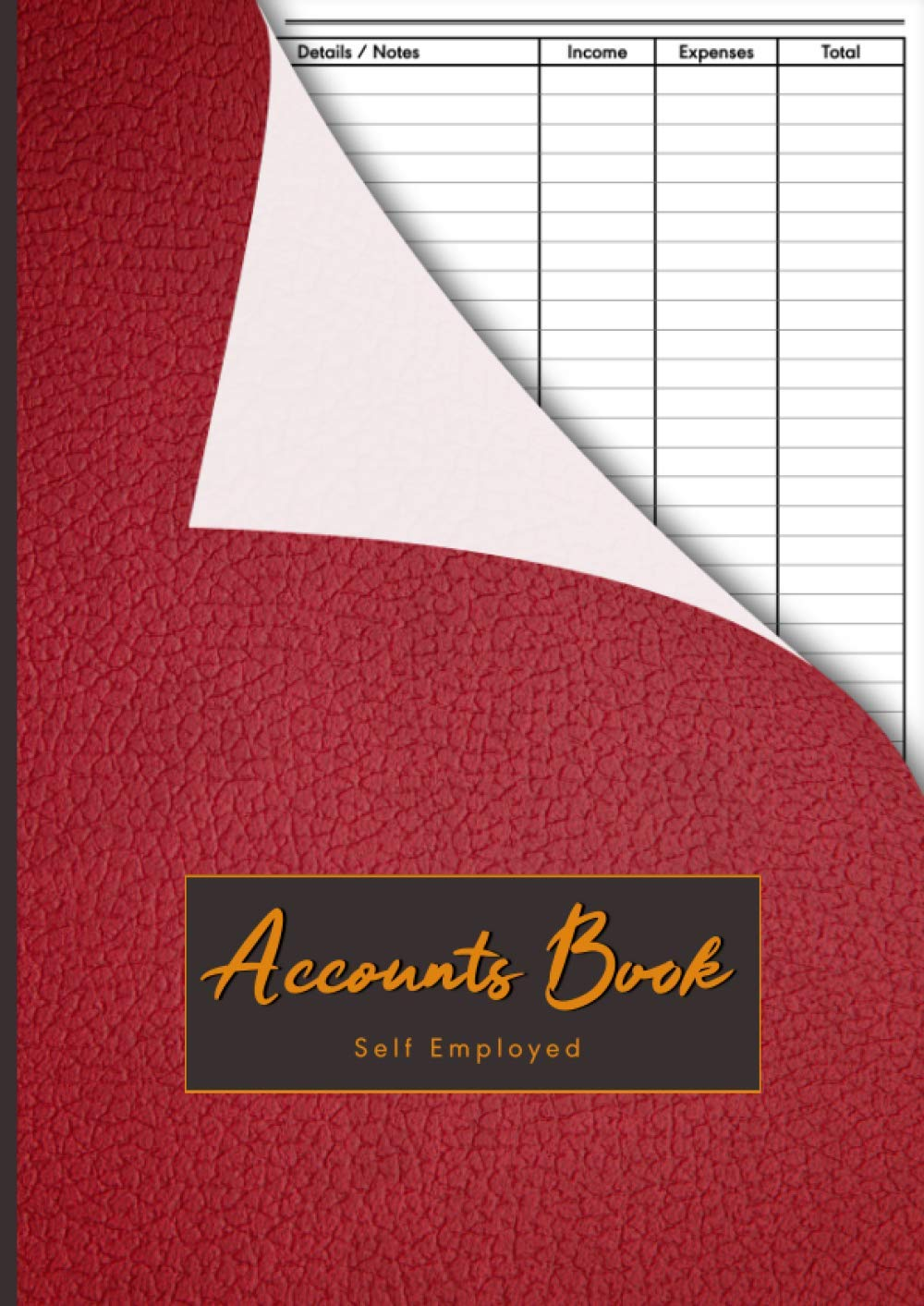 Accounts Book Self Employed: Simple Bookkeeping Account Book for Small Businesse