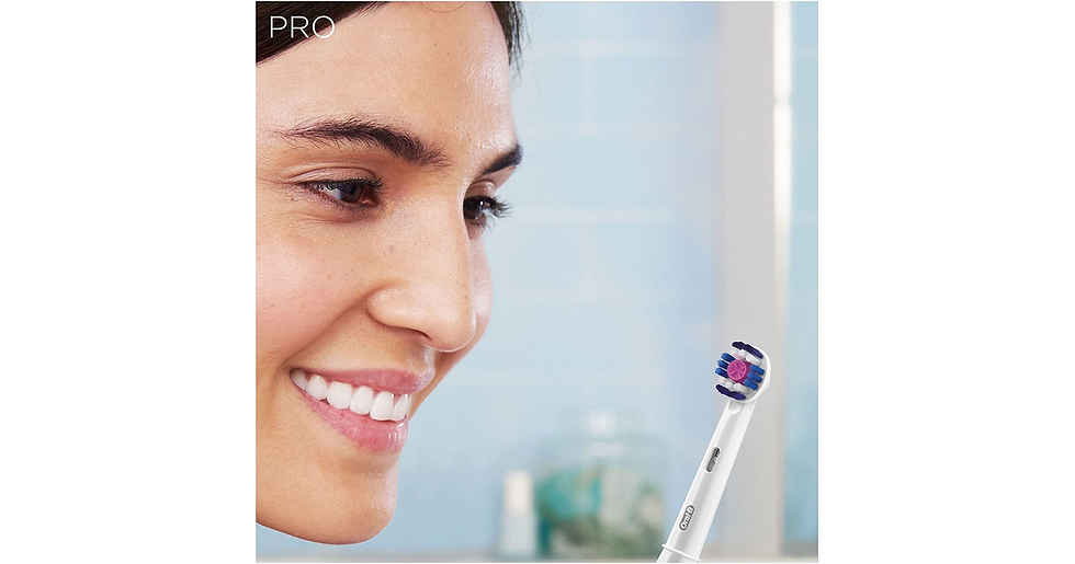 Thumbnail: Oral-B 1 Pro Electric Toothbrush with Pressure Sensor, 1 Handle, 1 Toothbrush He