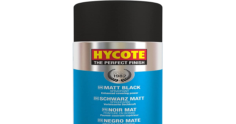 Thumbnail: Hycote Gloss Black Touch up Aerosol, 150Ml,Xdpb904