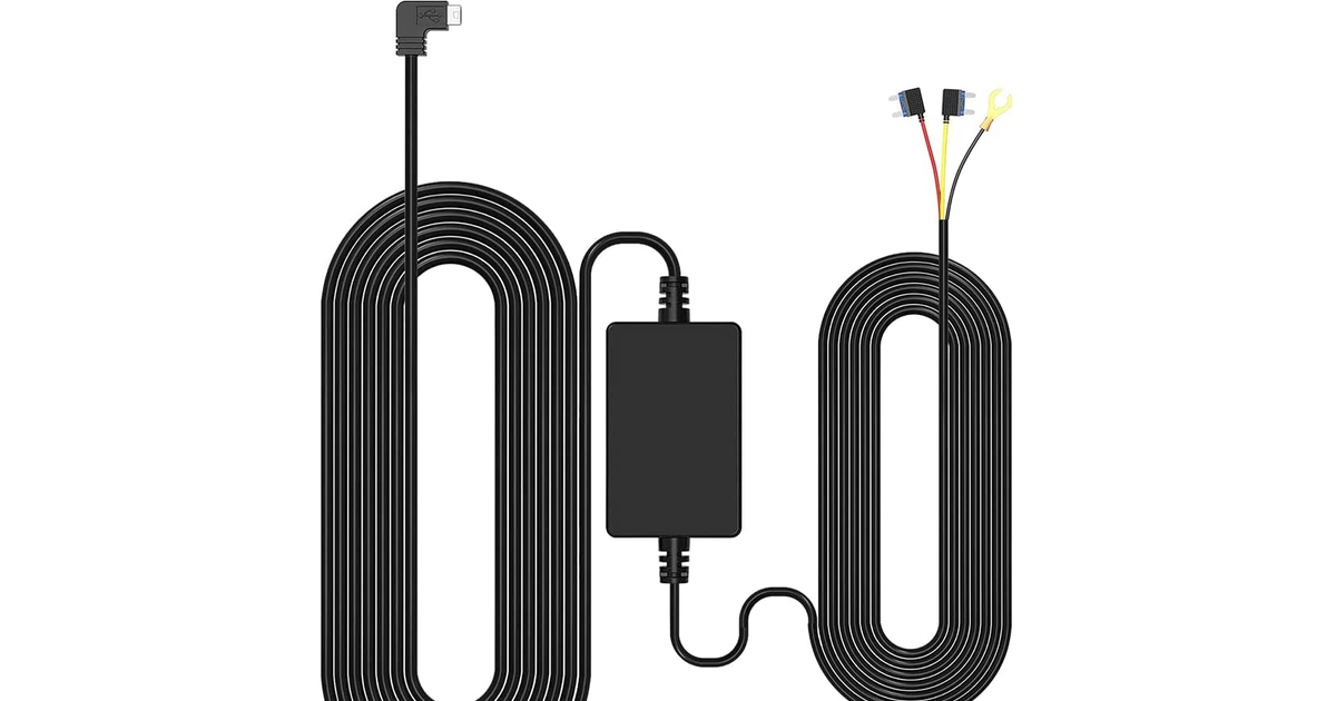 REDTIGER F7N Dash Cam Hardwire Kit, 11.5Ft Micro Usb-Port Hard Wire Kit for Dash
