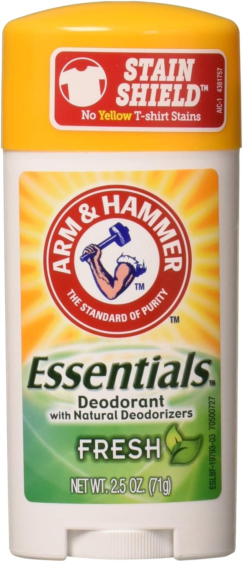 Thumbnail: Essentials Natural Deodorant Fresh 2.50 Oz (Pack of 4)