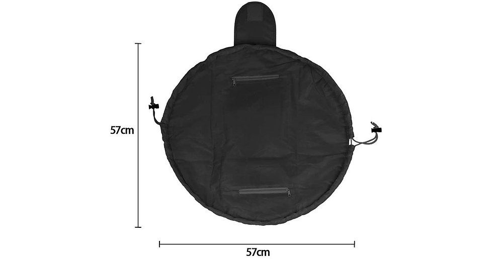 Thumbnail: Lazy Drawstring Makeup Bags, Large Capacity Waterproof Travel Portable Cosmetic 