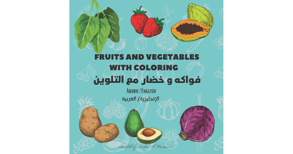 Thumbnail: Fruits and Vegetables with Coloring: Fruits and Vegetables Coloring Book for Kid