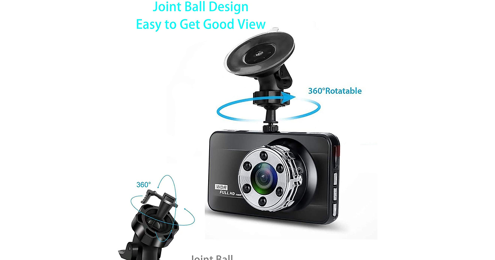 Thumbnail: Car Dash Cam Mount Bracket for ORSKEY TOGUARD Claoner YUNDOO Dash Cam, Easy to I