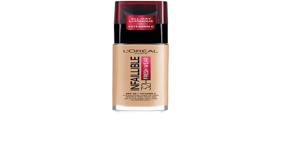 Thumbnail: L'Oreal Paris Infallible 32H Fresh Wear Foundation 15 Porcelain, Longwear, Weigh