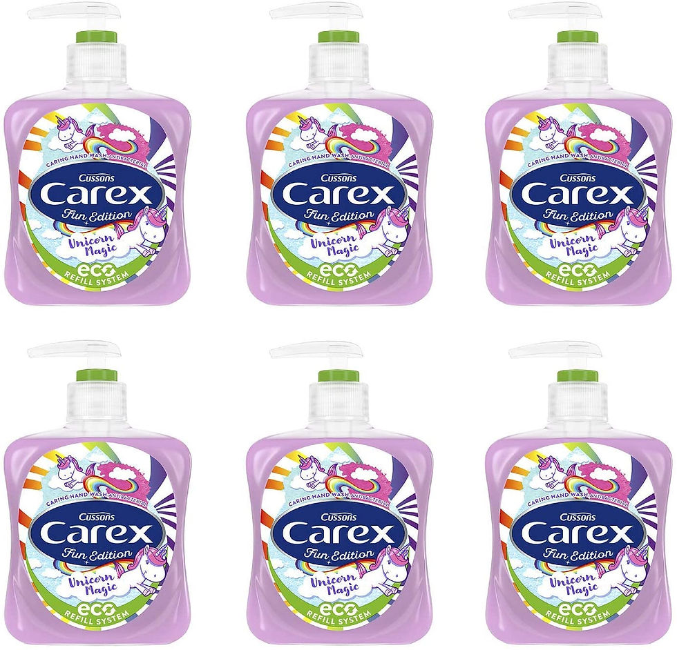 Thumbnail: Carex Nourish Antibacterial Hand Wash - Gentle & Effective Liquid Soap (Pack of