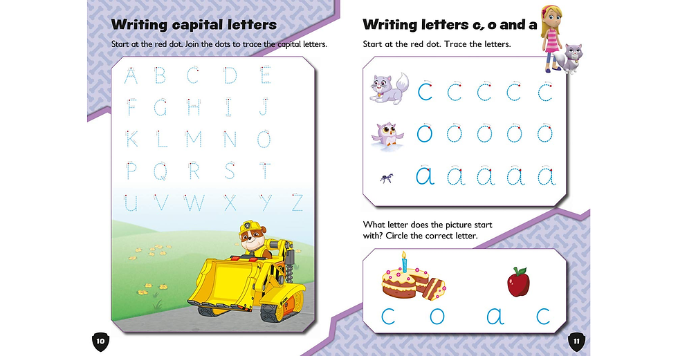Thumbnail: Writing Activity Book