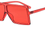 Thumbnail: FOURCHEN Oversized Square Sunglasses for Women Flat Top Fashion Shades