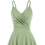 Thumbnail: GRACE KARIN Women Retro V-Neck Spaghetti Dress A-Line Flared Party Prom Cami Dre