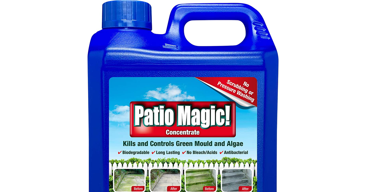 Patio Magic! Concentrate: Ideal for Patios, Paths and Driveways (Kills Algae and