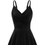 Thumbnail: GRACE KARIN Women Retro V-Neck Spaghetti Dress A-Line Flared Party Prom Cami Dre