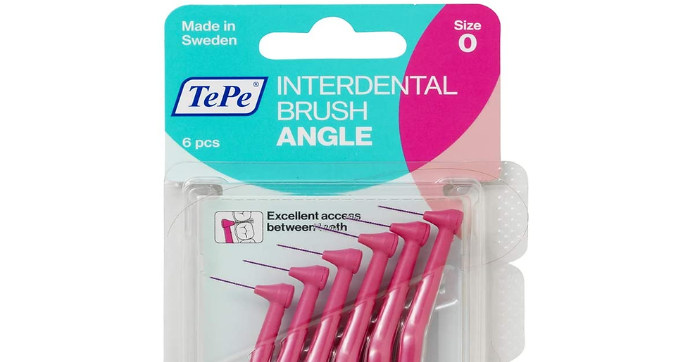 Thumbnail: Tepe Angle Interdental Brushes Mixed Pack - Samples of Every Size, Easy and Simp