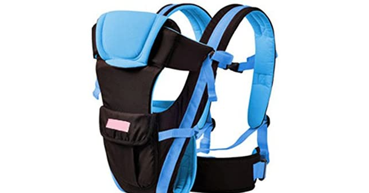 Threeh Baby Carrier Toddler Comfort Backpack with Waist Belt & Pocket Bc07,Blue