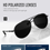 Thumbnail: LUENX Men Women Sunglasses Polarized Lens - UV 400 Protection Fashion Style 60MM