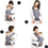 Thumbnail: Beco Gemini Baby Carrier - Simple 5-In-1 All Position Backpack Style Sling for H