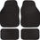 Thumbnail: Safe Travel 27600 Universal Car Mats, Left Hand Drive (LHD), Carpet Heel, Black 