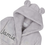 Thumbnail: Personalised Embroidered Baby Bath Robe Dressing Gown Soft Gift Pink/Blue/White 