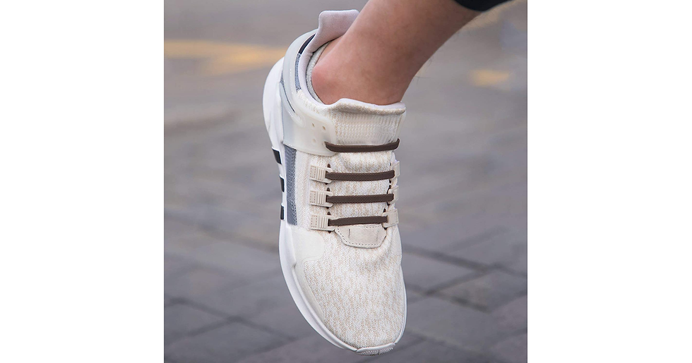 Thumbnail: INMAKER No Tie Laces for Kids and Adults, Silicone Flat Shoe Laces for Trainer, 